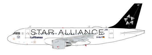 JC WINGS A319 LUFTHANSA "STAR ALLIANCE" REG: D-AILF