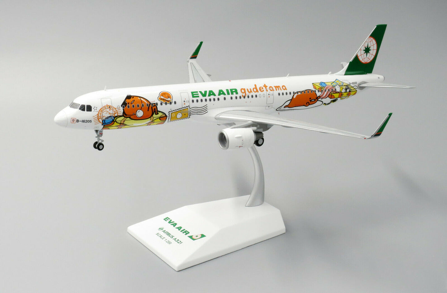 JC WINGS A321 EVA AIR "GUDETAMA LIVERY" REG: B-16205