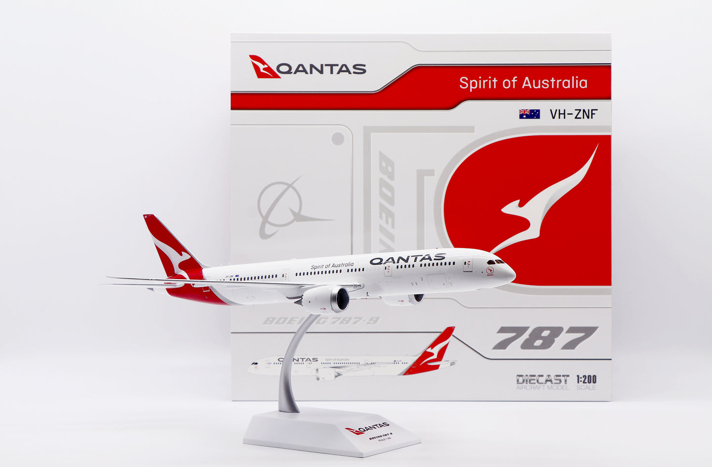 JC WINGS B787-9 DREAMLINER QANTAS "NEW COLOURS" REG: VH-ZNF