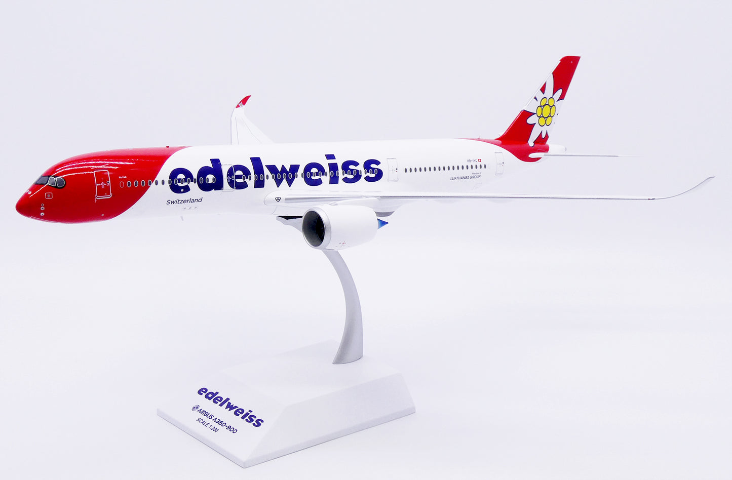 JC WINGS A350-900XWB EDELWEISS REG: HB-IHC