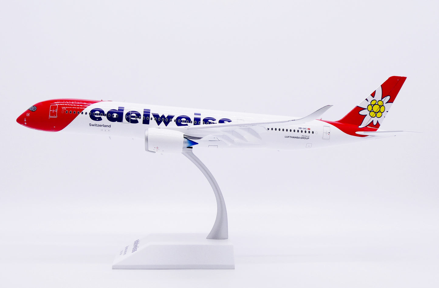 JC WINGS A350-900XWB EDELWEISS (FLAPS DOWN) REG: HB-IHC