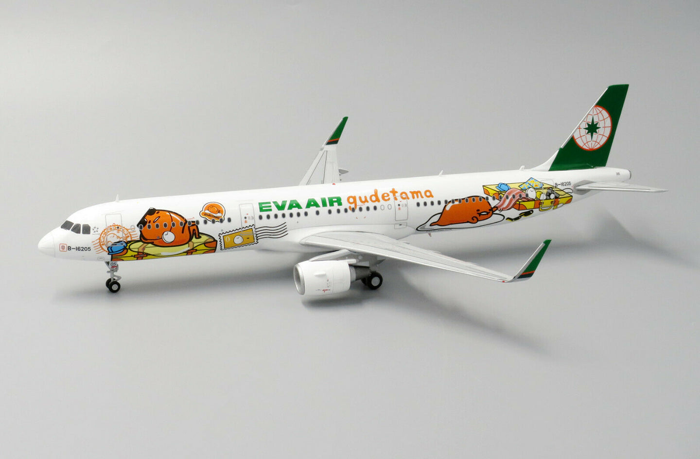 JC WINGS A321 EVA AIR "GUDETAMA LIVERY" REG: B-16205