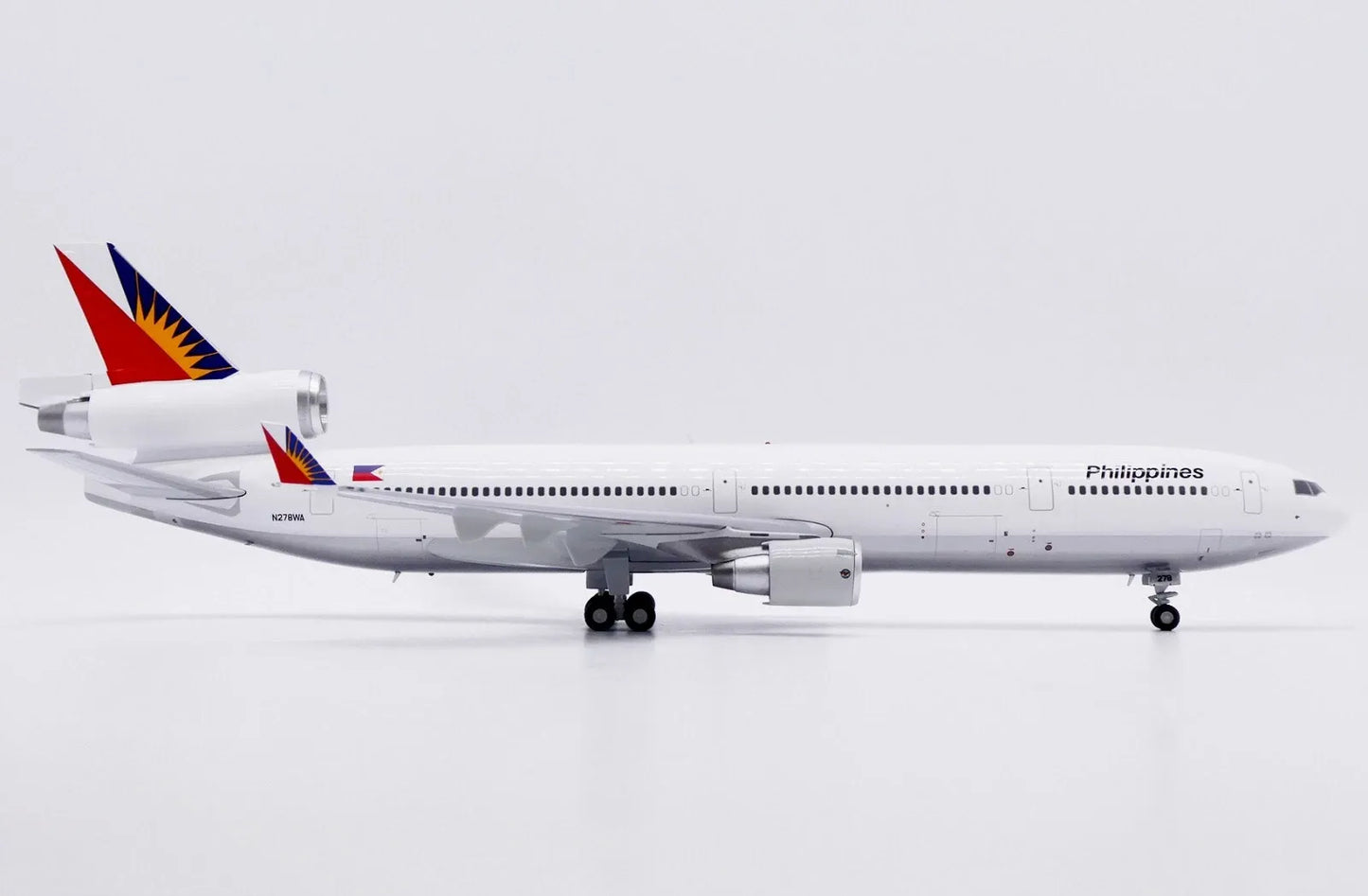 JC WINGS MD-11 PHILIPPINES AIRLINES (POLISHED) REG: N278WA