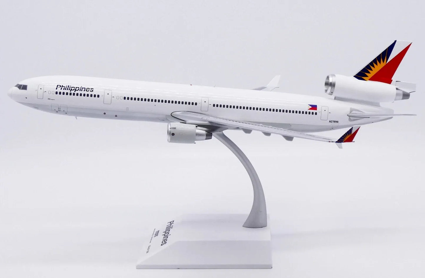 JC WINGS MD-11 PHILIPPINES AIRLINES (POLISHED) REG: N278WA