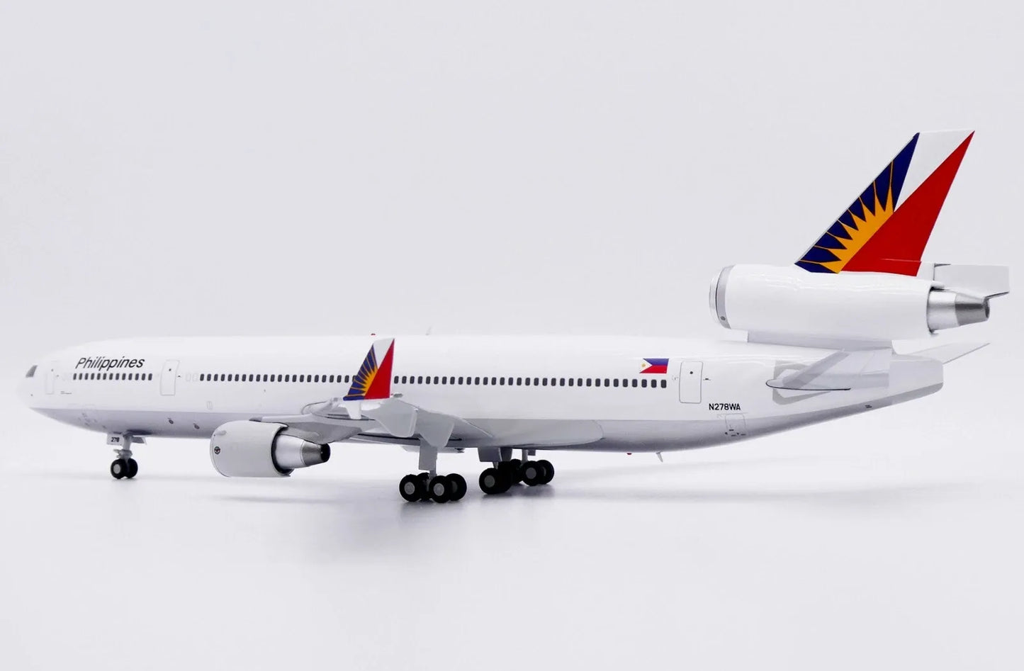 JC WINGS MD-11 PHILIPPINES AIRLINES (POLISHED) REG: N278WA