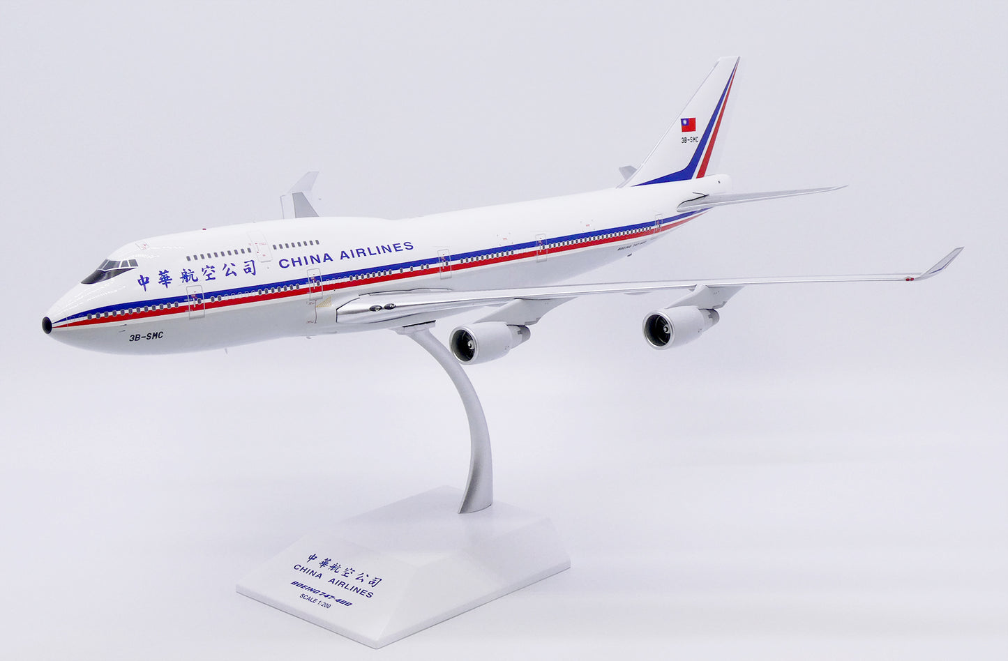 JC WINGS B747-400 CHINA AIRLINES REG: 3B-SMC