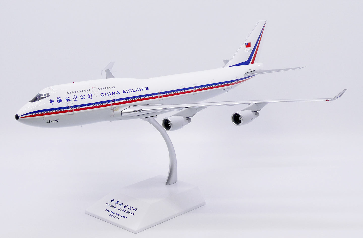 JC WINGS B747-400 CHINA AIRLINES REG: 3B-SMC