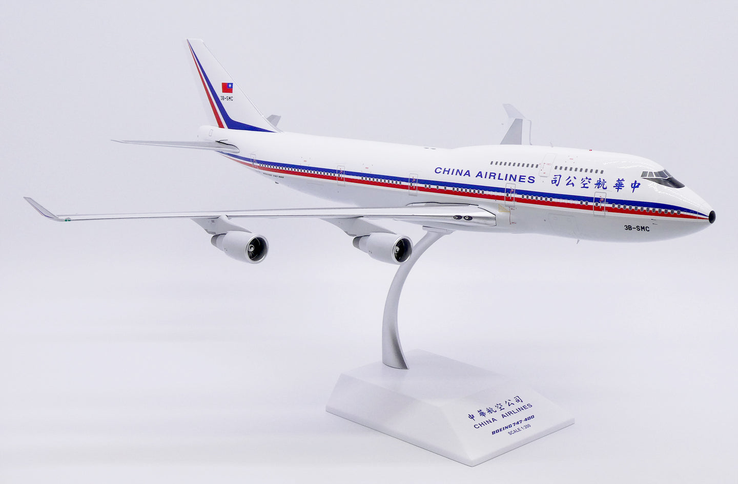 JC WINGS B747-400 CHINA AIRLINES REG: 3B-SMC