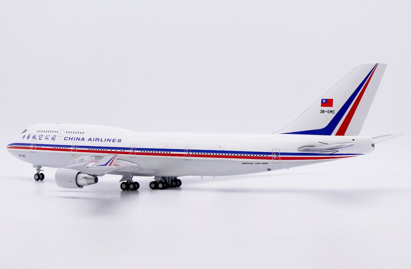 JC WINGS B747-400 CHINA AIRLINES REG: 3B-SMC