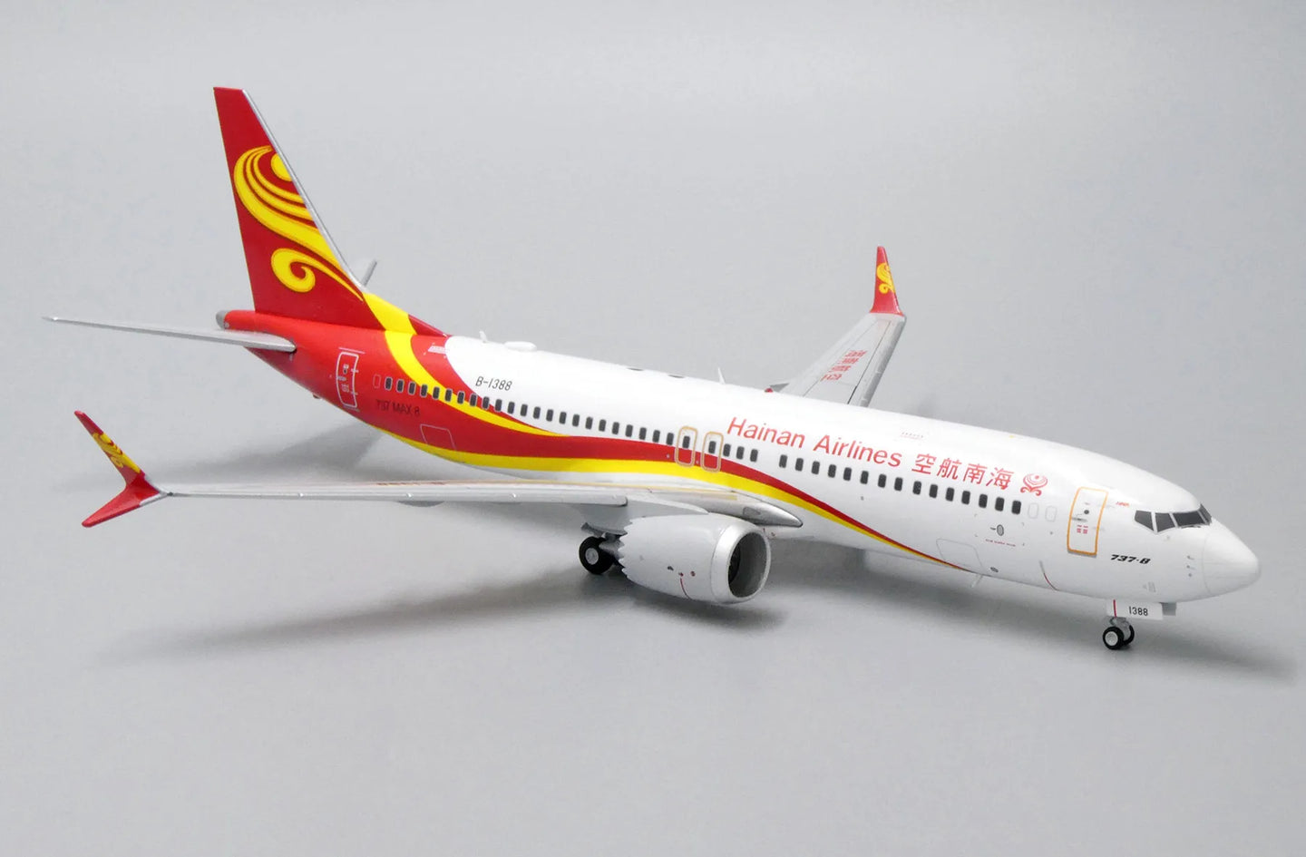 JC WINGS B737 MAX 8 HAINAN AIRLINES REG: B-1388