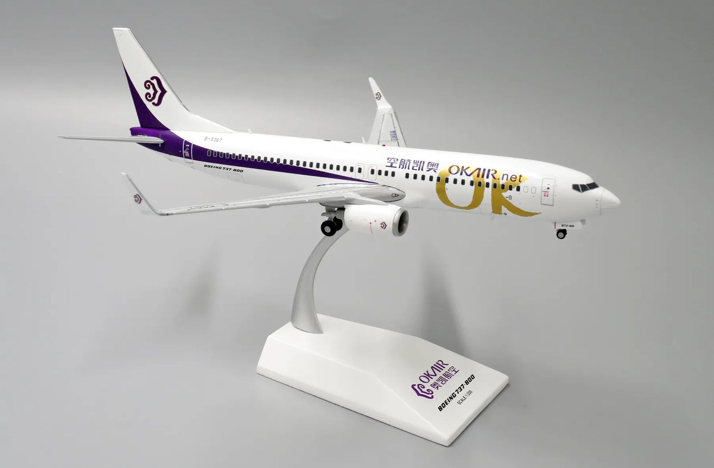 JC WINGS B737-800 OK AIR "OLD SCHEME" REG: B-5367