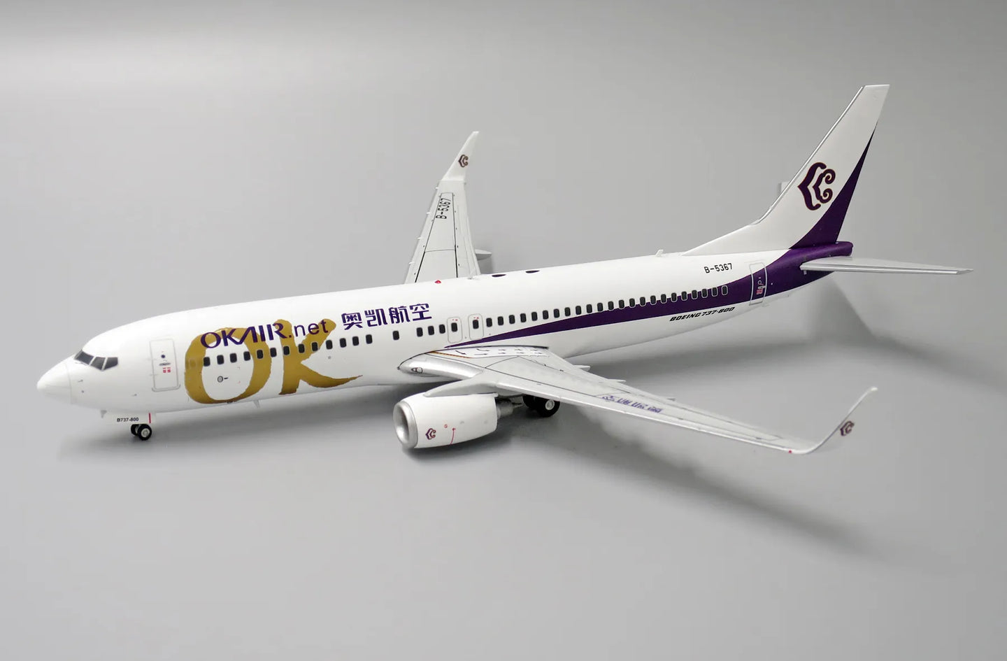 JC WINGS B737-800 OK AIR "OLD SCHEME" REG: B-5367