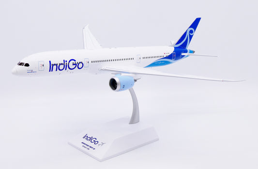JC WINGS B787-9 DREAMLINER INDIGO (NORSE ATLANTIC AIRWAYS) REG: LN-FNC WITH STAND