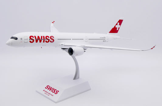 JC WINGS A350-900XWB SWISS (FLAPS DOWN) REG: HB-IFB