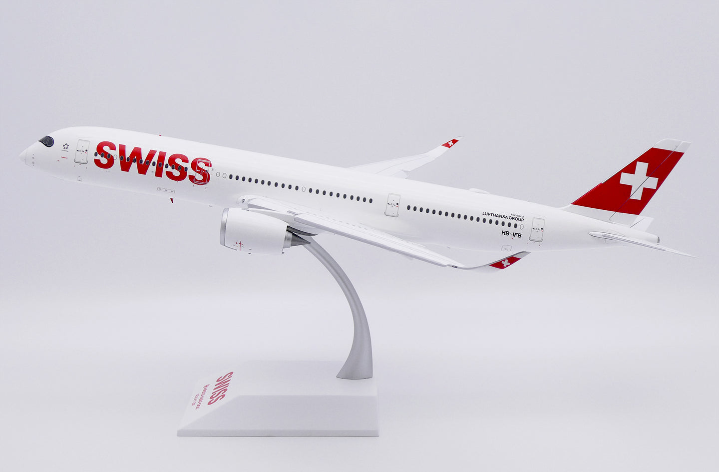 JC WINGS A350-900XWB SWISS (FLAPS DOWN) REG: HB-IFB
