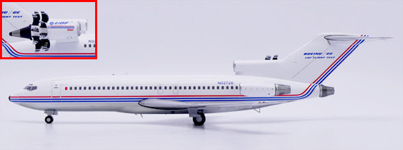 JC WINGS B727-100 HOUSE COLOURS "UDF FLIGHT TEST" (POLISHED) REG: N32720