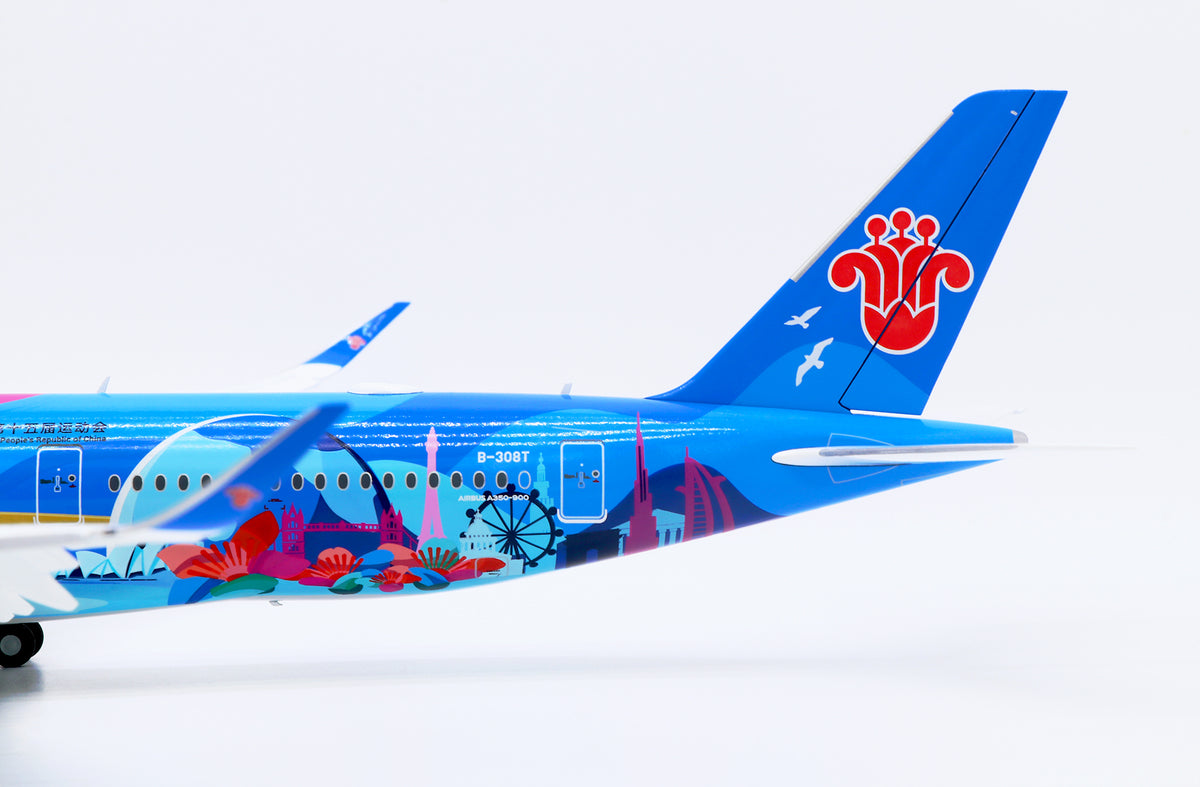 JC WINGS A350-900XWB CHINA SOUTHERN AIRLINES "15TH NATIONAL GAMES" (FLAPS DOWN) REG: B-308T