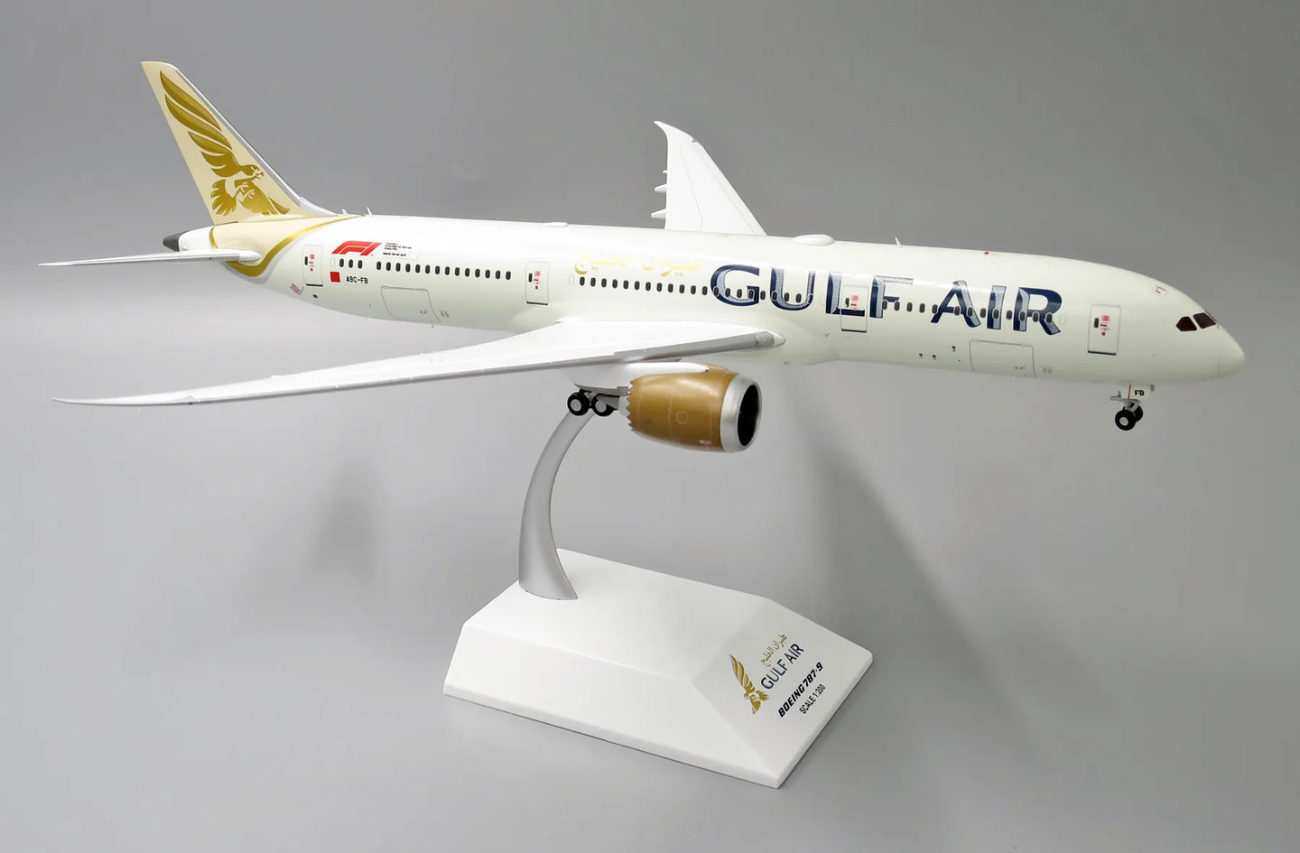 JC WINGS B787-9 DREAMLINER GULF AIR REG: A9C-FB
