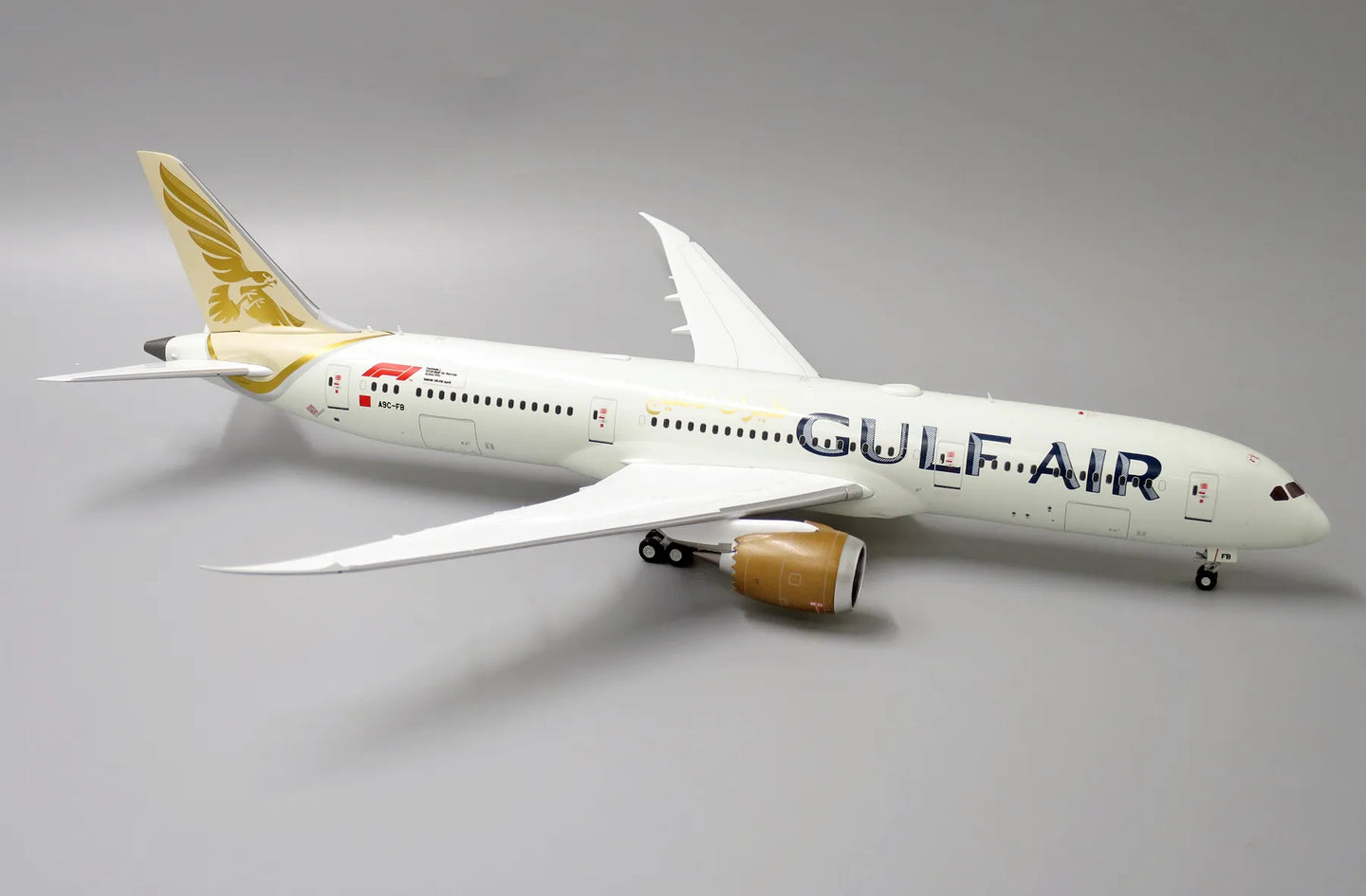 JC WINGS B787-9 DREAMLINER GULF AIR REG: A9C-FB