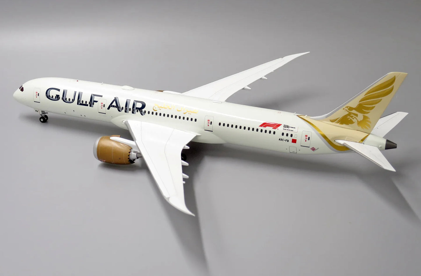 JC WINGS B787-9 DREAMLINER GULF AIR REG: A9C-FB