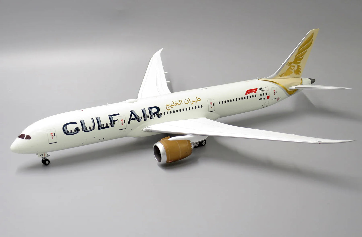 JC WINGS B787-9 DREAMLINER GULF AIR REG: A9C-FB