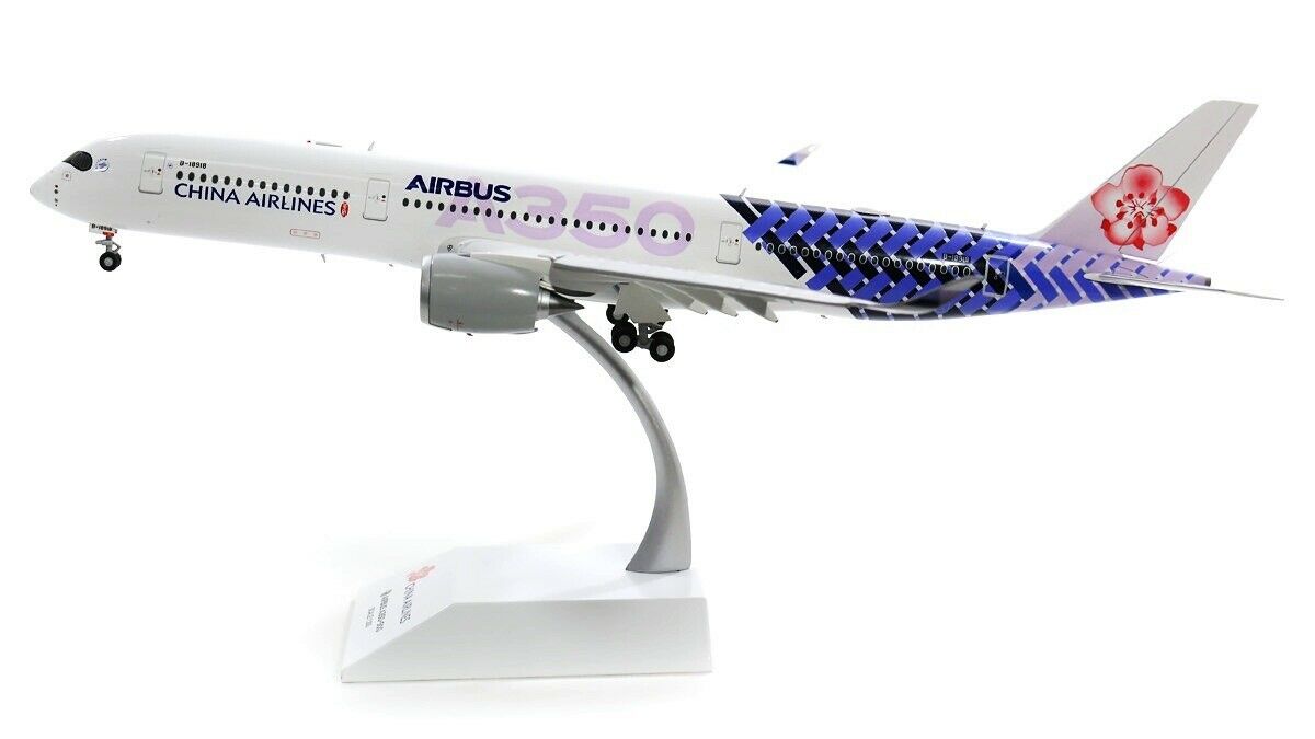 JC WINGS A350-900XWB CHINA AIRLINES (FLAPS DOWN) REG: B-18918
