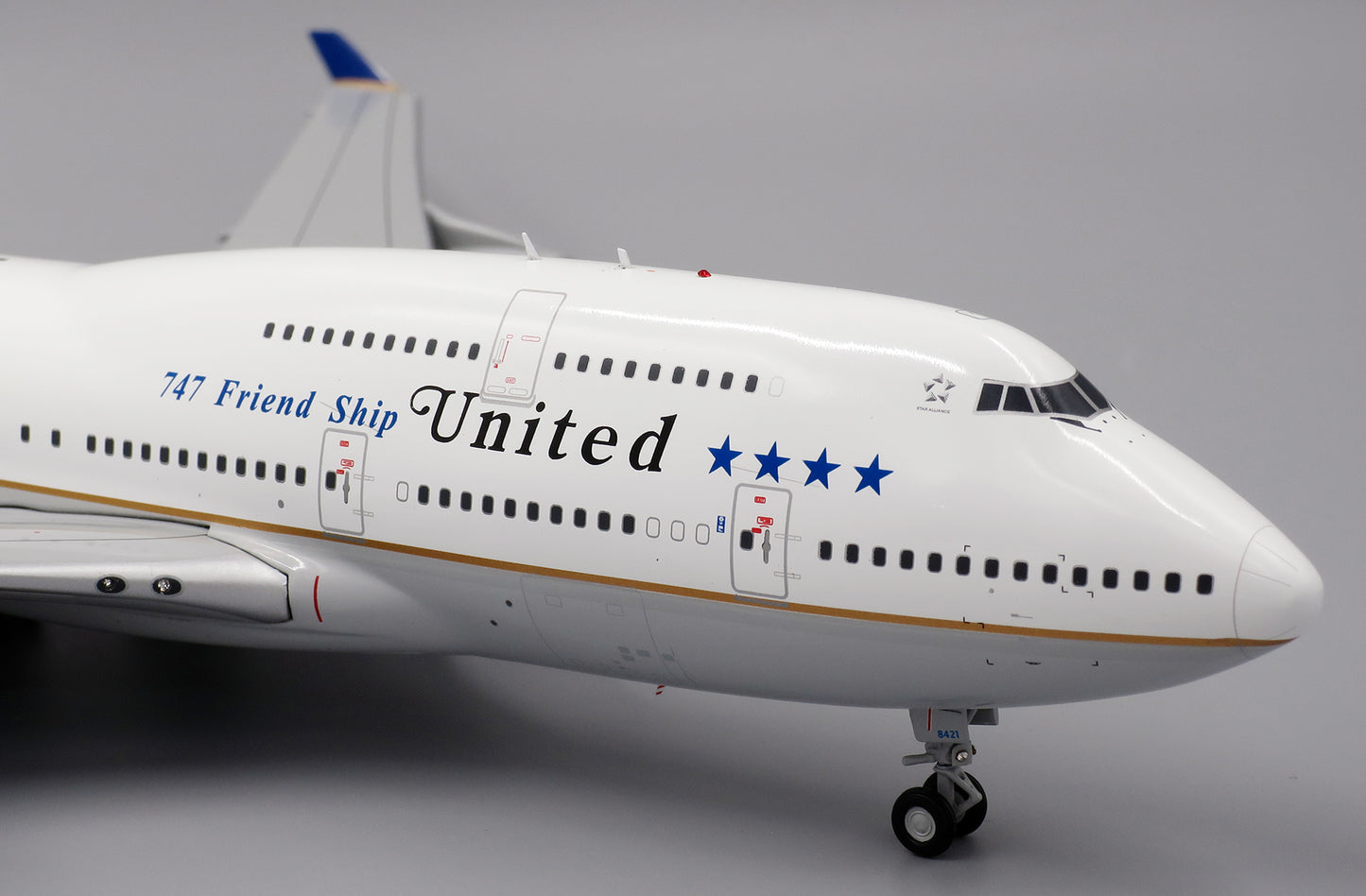 JC WINGS B747-400 UNITED "747 FRIENDSHIP" REG: N121UA
