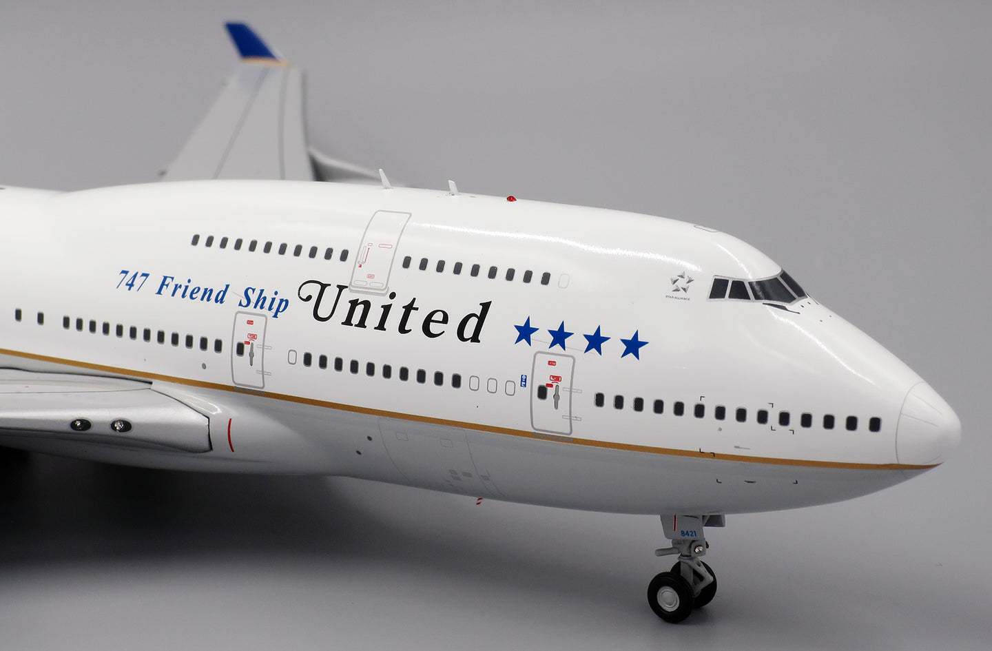 JC WINGS B747-400 UNITED "747 FRIENDSHIP" REG: N121UA
