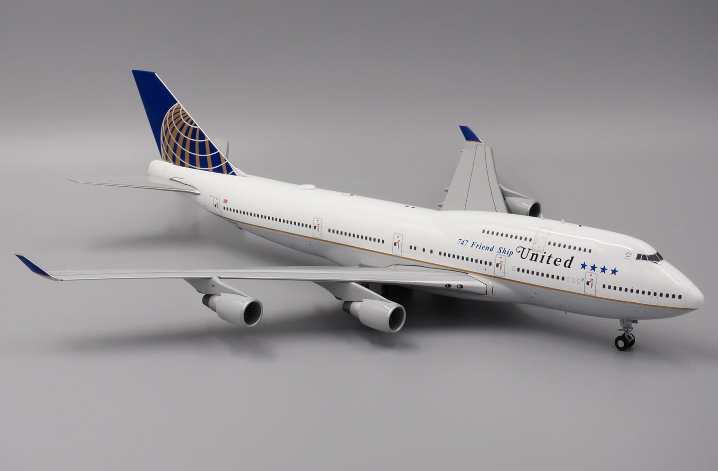 JC WINGS B747-400 UNITED "747 FRIENDSHIP" REG: N121UA
