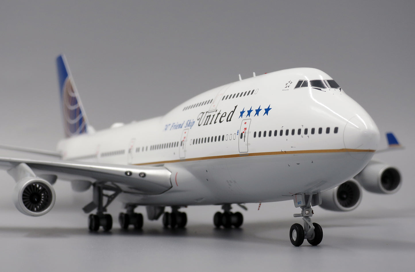 JC WINGS B747-400 UNITED "747 FRIENDSHIP" REG: N121UA