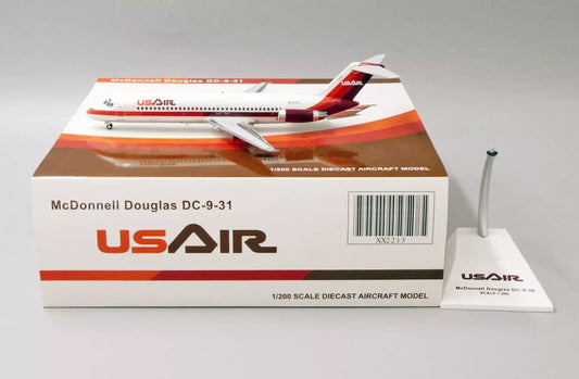 JC WINGS JC2213 DC-9-30 US AIR POLISHED REG: N933VJ
