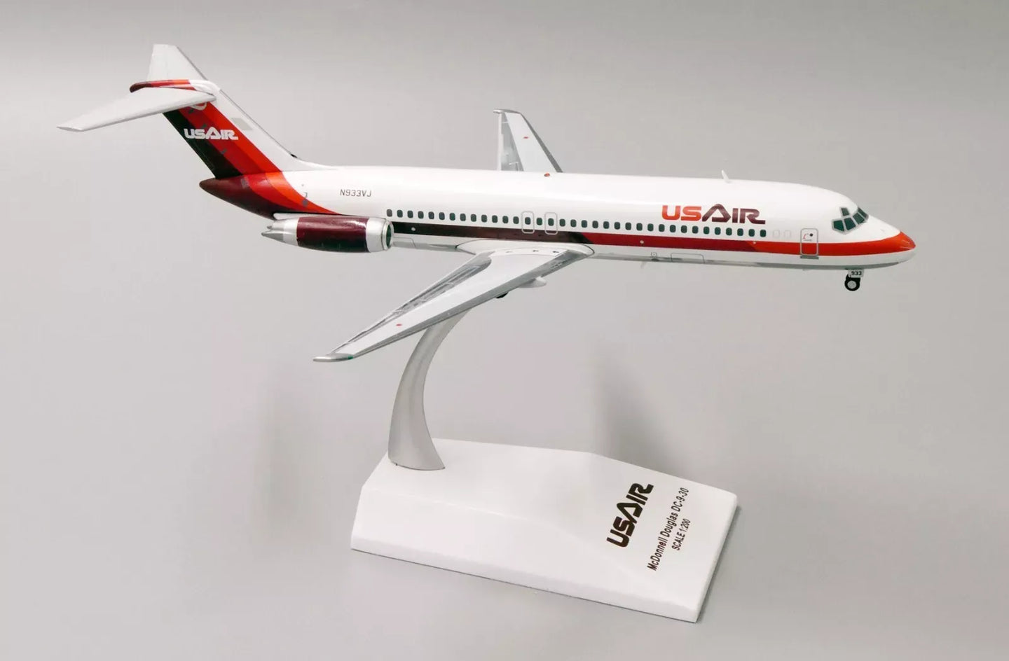 JC WINGS JC2213 DC-9-30 US AIR POLISHED REG: N933VJ