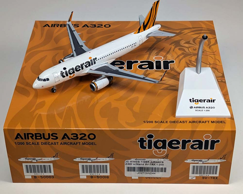 JC WINGS AIRBUS A320 TIGERAIR REG: 9V-TRX
