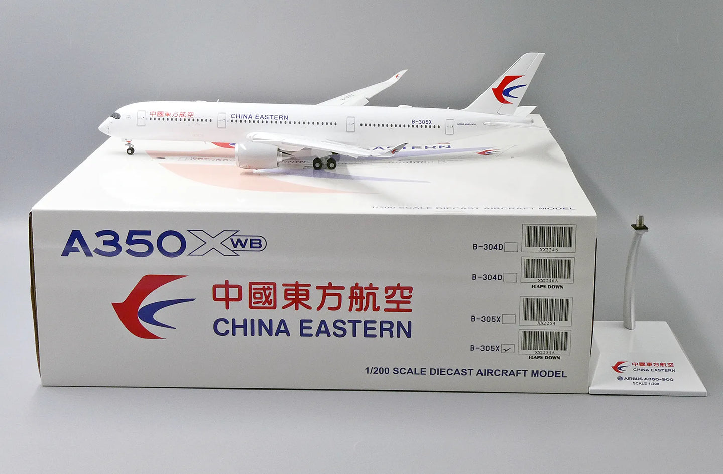 JC WINGS A350-900XWB CHINA EASTERN AIRLINES (FLAPS DOWN) REG: B-305X