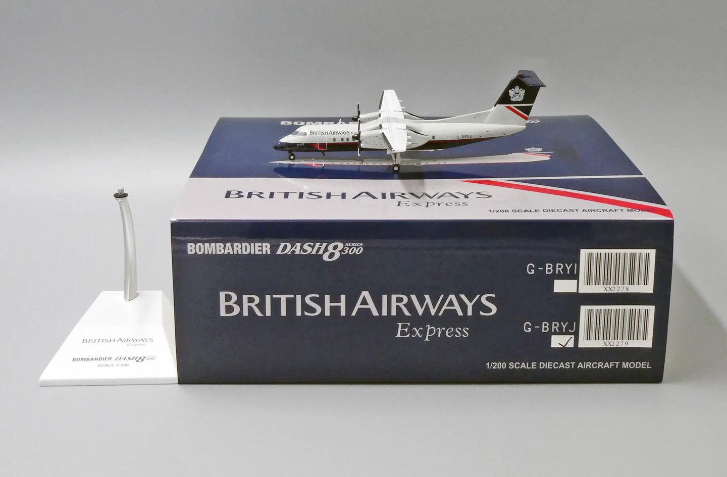 JCWINGS DASH 8 Q300 BRITISH AIRWAYS EXPRESS "LANDOR LIVERY" REG: G-BRYJ