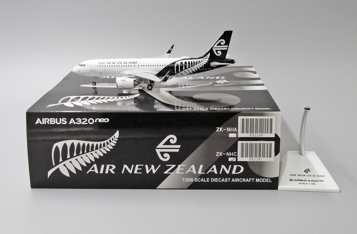JC WINGS A320NEO AIR NEW ZEALAND REG: ZK-NHC