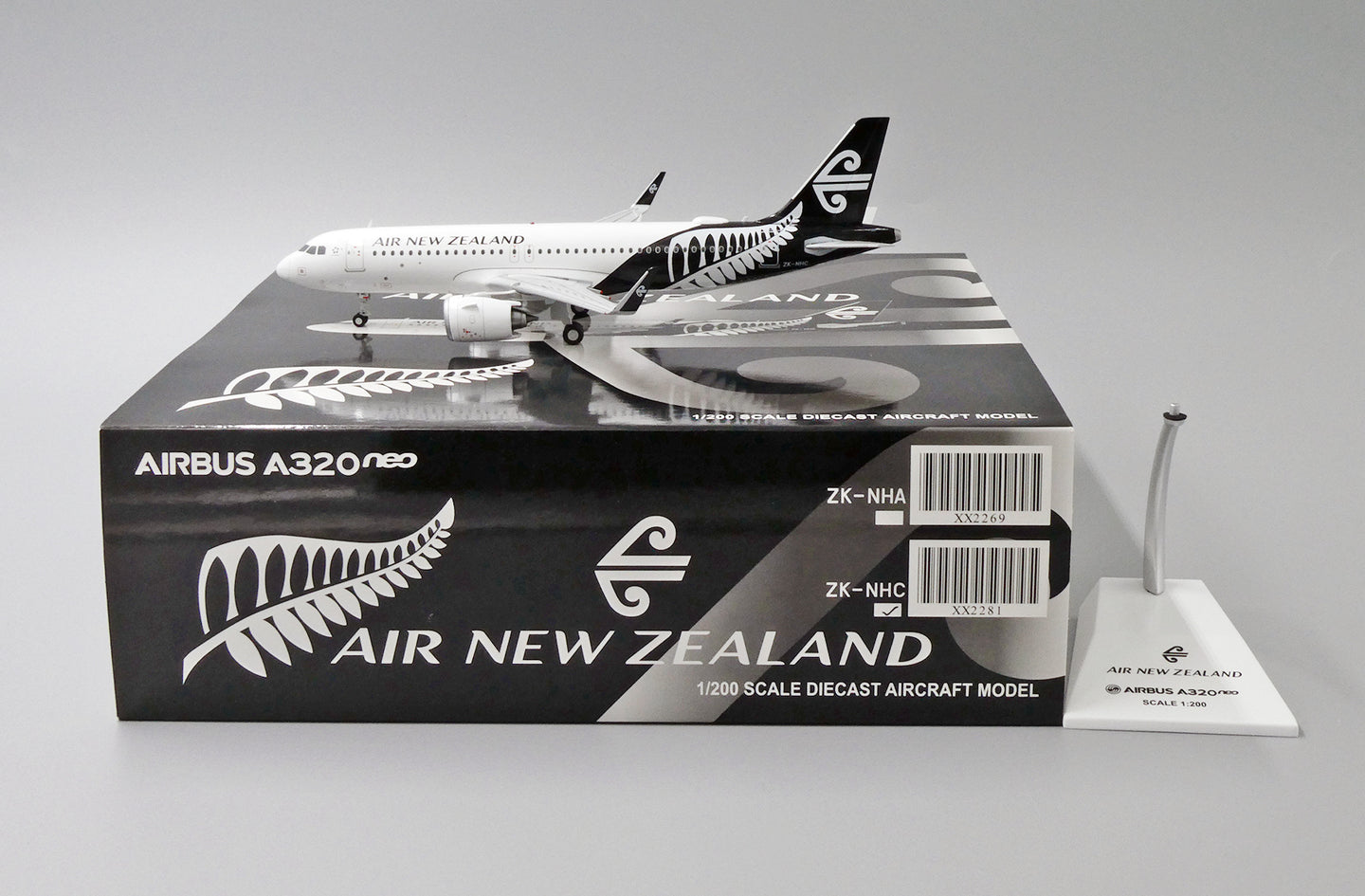 JC WINGS A320NEO AIR NEW ZEALAND REG: ZK-NHC