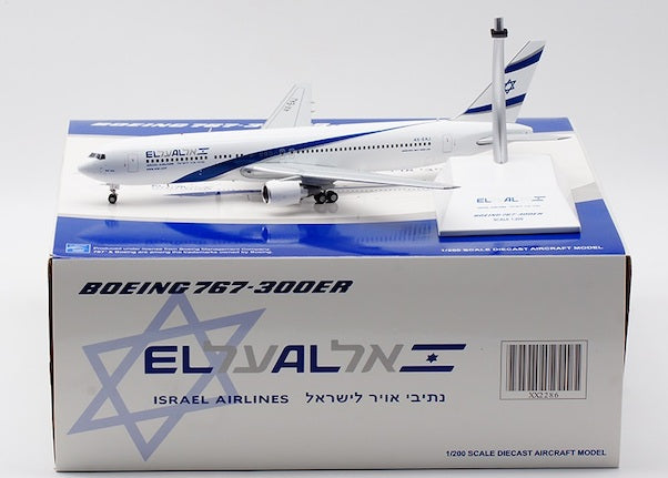 JCWINGS EL AL ISRAEL AIRLINES B767-300(ER) REG: 4X-EAJ