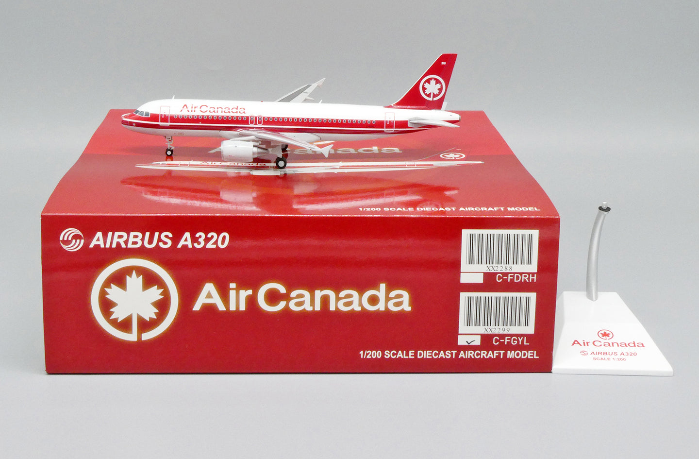 JC WINGS A320 AIR CANADA REG: C-FGYL