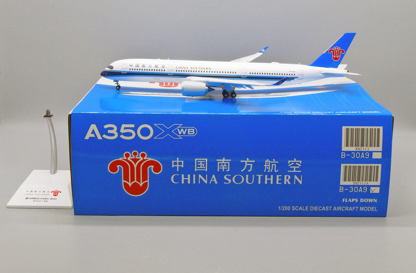 JCWINGS A350-900XWB CHINA SOUTHERN AIRLINES FLAP DOWN REG: B-30A9