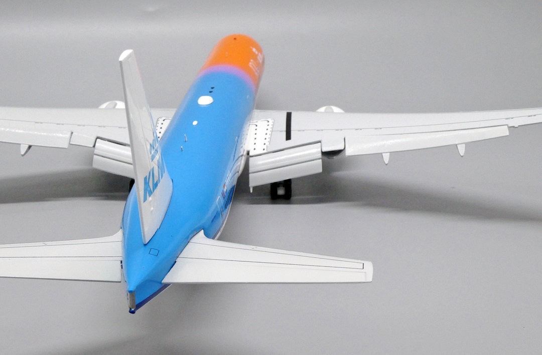 JC WINGS B777-300ER ROYAL DUTCH AIRLINES (KLM) "ORANGE PRIDE 100 YEARS LOGO" (FLAPS DOWN) REG: PH-BVA