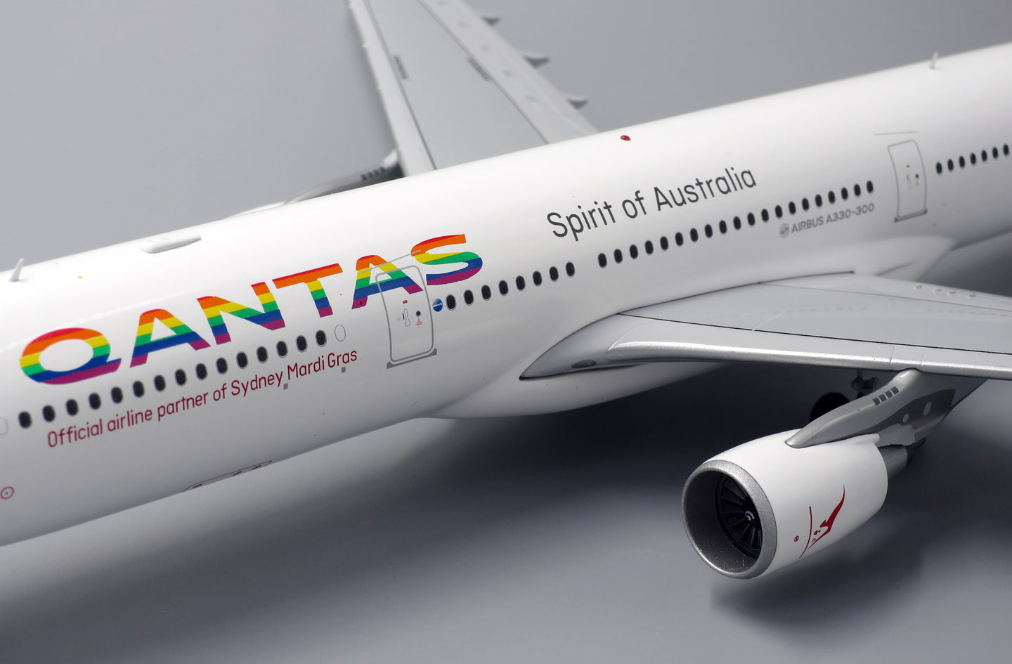 JC WINGS A330-300 QANTAS "RAINBOW ROO" REG: VH-QPJ