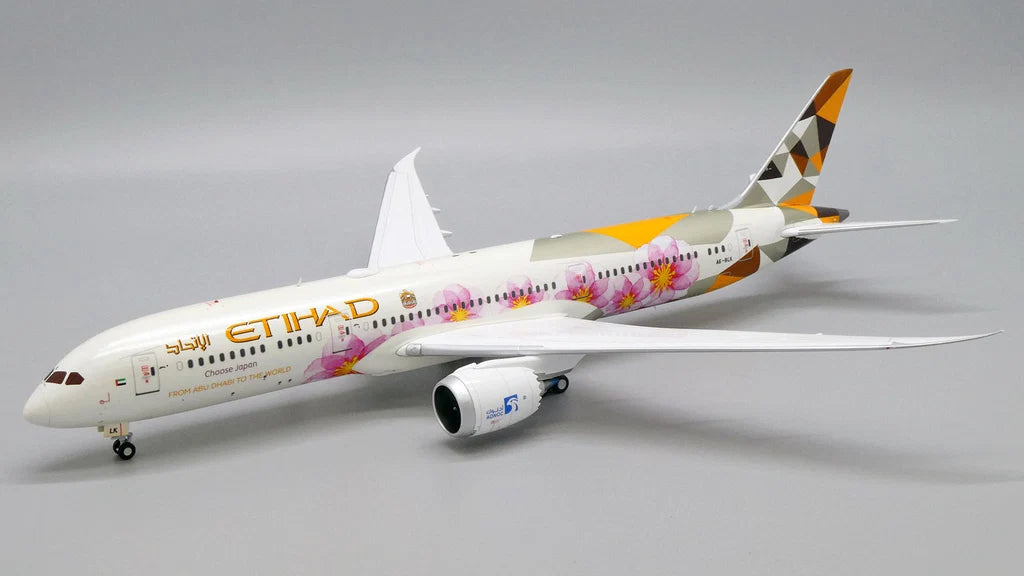 JC WINGS B787-9 ETIHAD AIRWAYS CHOOSE JAPAN LIVERY REG: A6-BLK