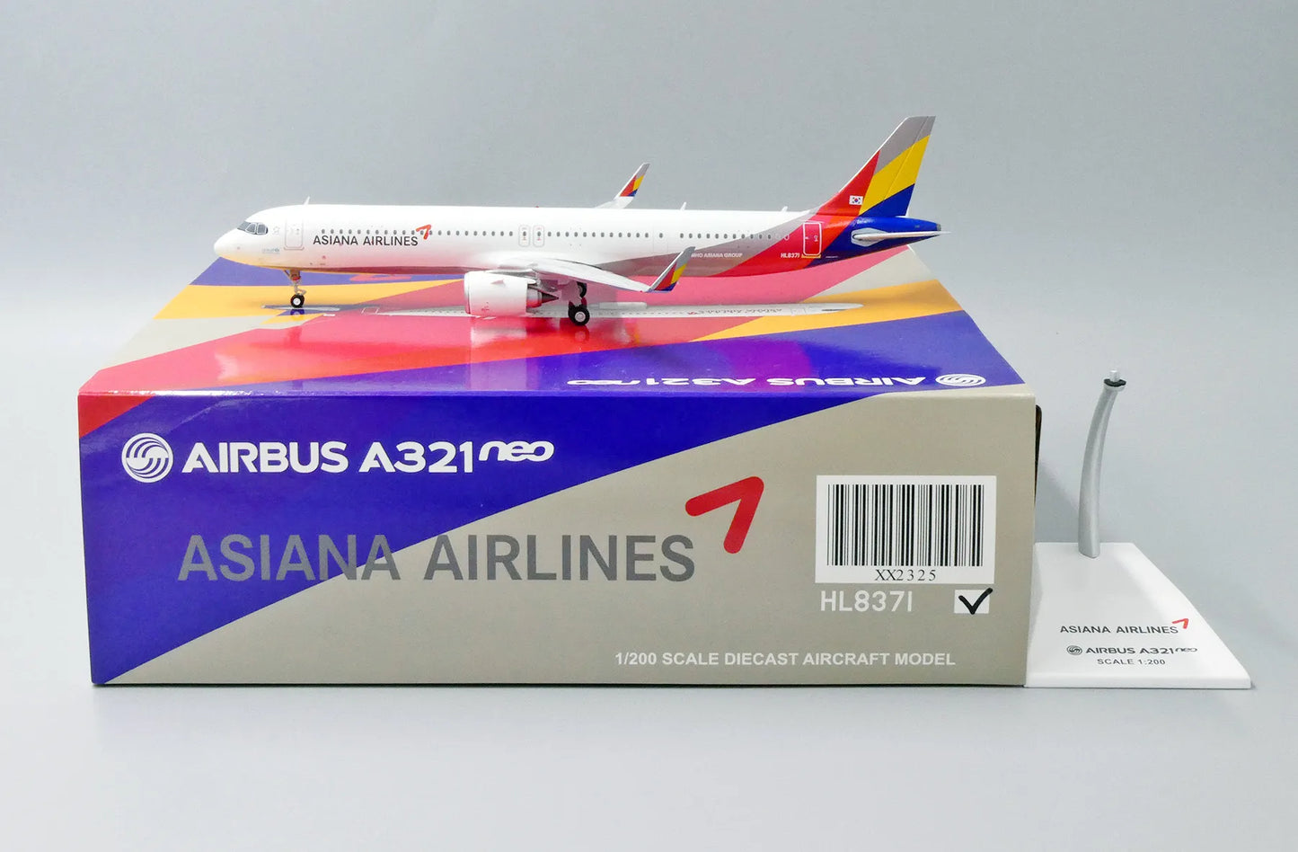 JC WINGS A321NEO ASIANA AIRLINES REG: HL8371