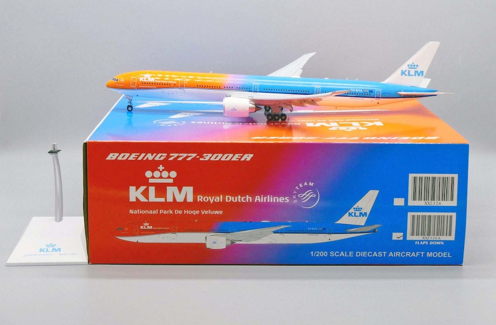 JC WINGS B777-300ER ROYAL DUTCH AIRLINES (KLM) (FLAPS DOWN) PH-BVA