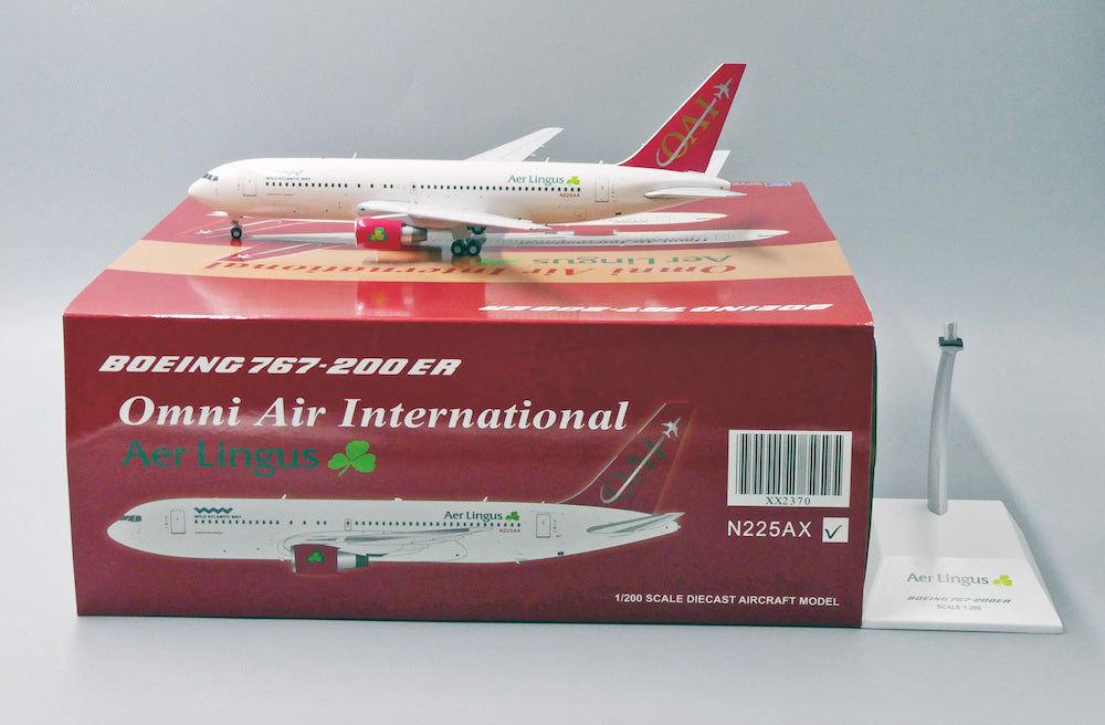 JC WINGS B767 OMNI AIR INTERNATIONAL "AER LINGUS TITLES" REG: N225AX