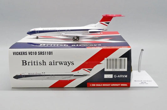 JC WINGS VC10 BRITISH AIRWAYS VICKERS REG: G-ARVM LTD 220 PCS