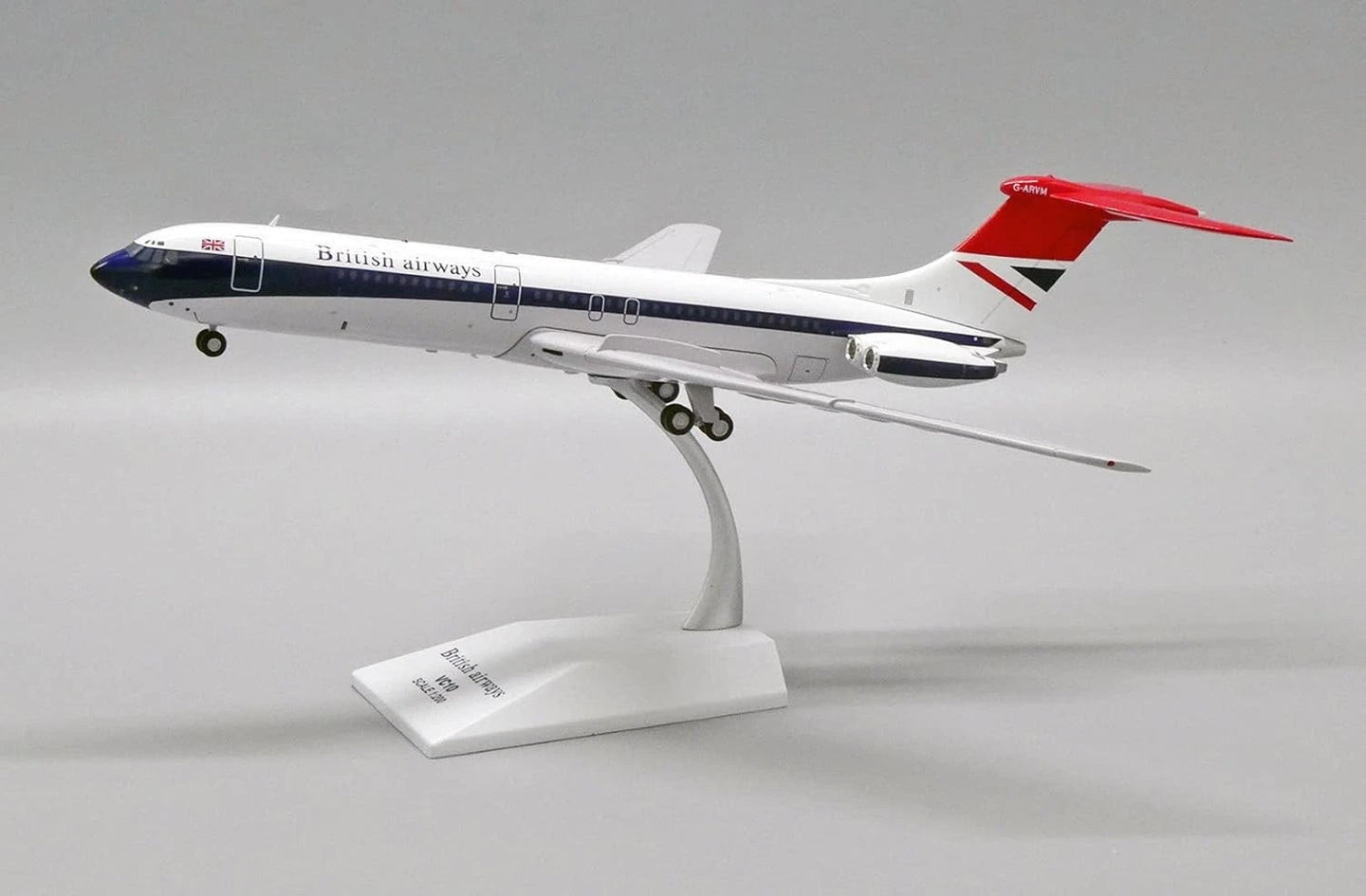 JC WINGS VC10 BRITISH AIRWAYS VICKERS REG: G-ARVM LTD 220 PCS