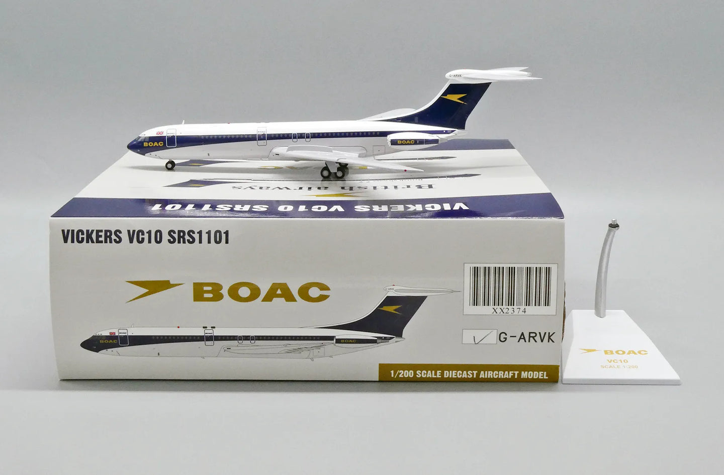 JC WINGS VC10 SRS1101 BOAC REG: G-ARVK