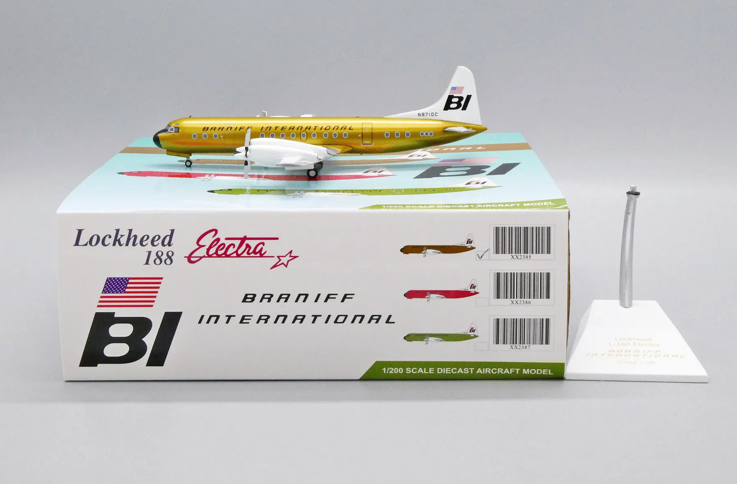 JC WINGS L-188C ELECTRA BRANIFF INTERNATIONAL AIRWAYS REG: N9710C